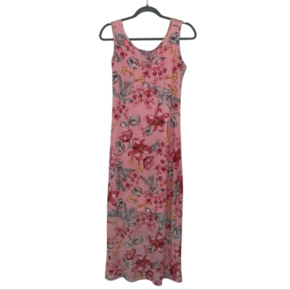 Multi-Coloured Majora Women's Floral Mesh Maxi Dress - Picture 2 of 7